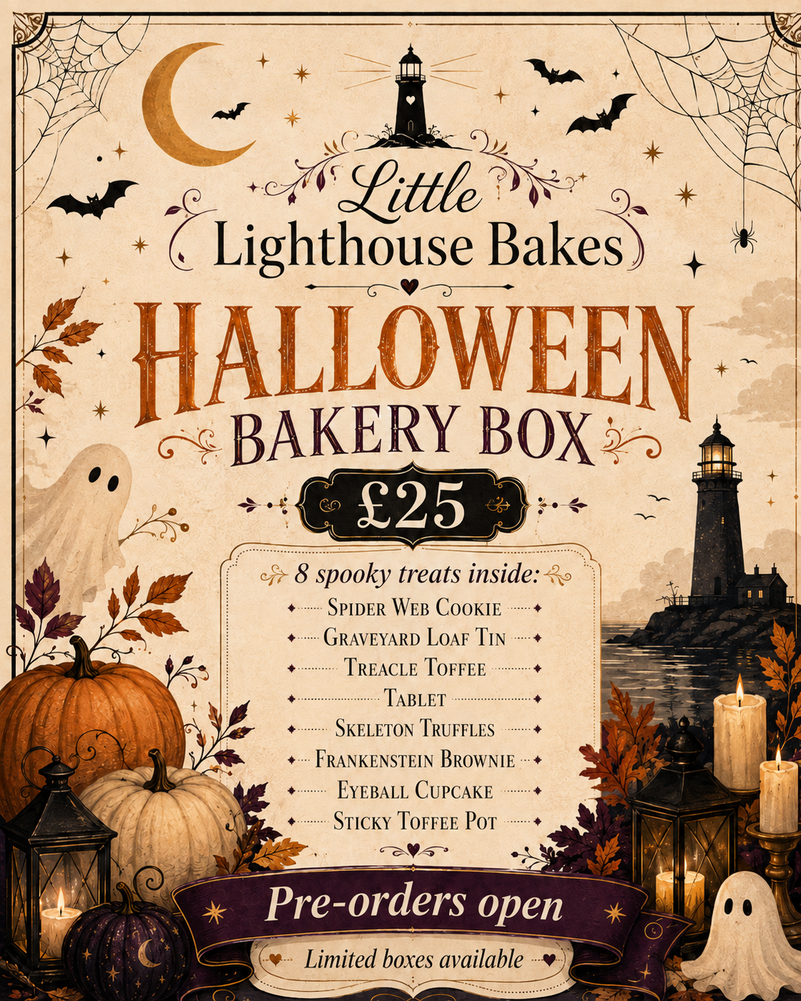 Halloween Bakery Box 🎃  *Postal Pre-Order*