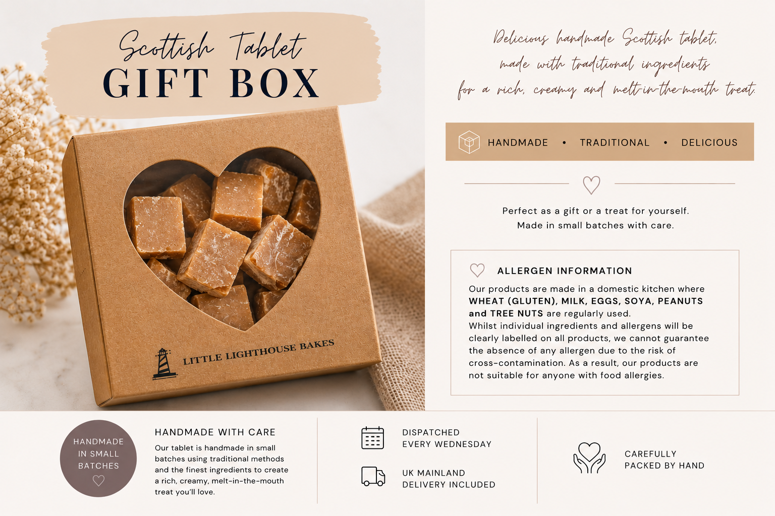 Scottish Tablet Gift Box